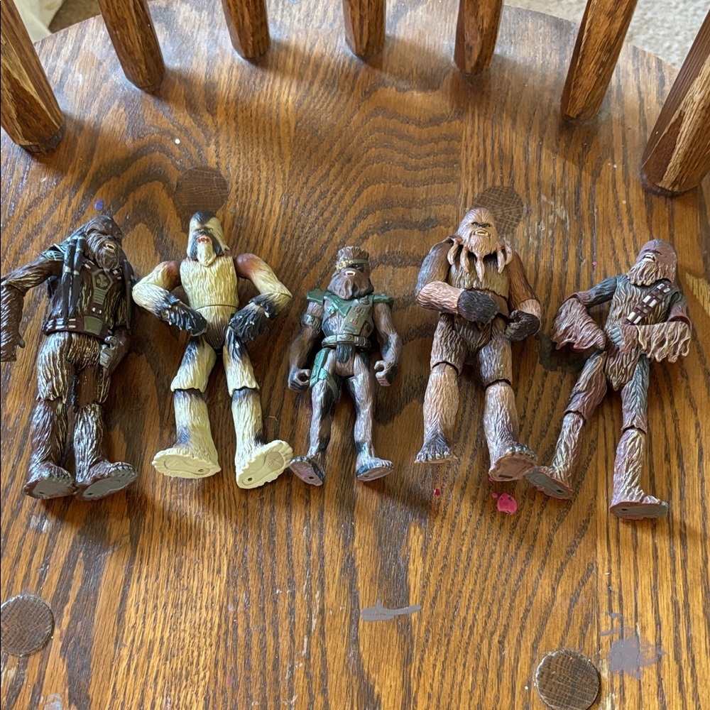 Star Wars lot of Wookiee and Chewbacca